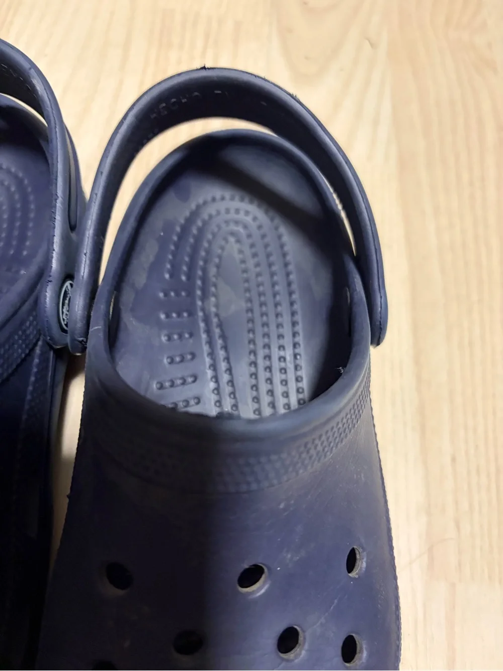 Vintages Kids Navy Crocs